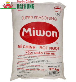 Bột ngọt Miwon hạt nhỏ gói 1kg