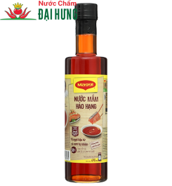 Nước mắm Maggi hảo hạng 18 độ đạm chai 490ml