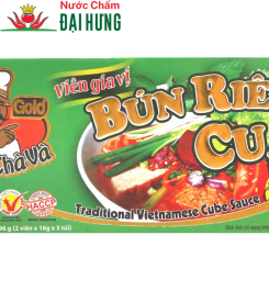 Viên gia vị bún riêu cua Ông Chà Và Gold hộp 96g